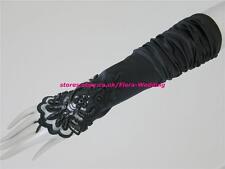 Satin Fingerless Bridal Wedding/Theatre Evening Prom/Halloween Costume Glove,Y14