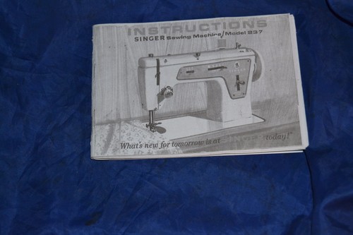 Manual singer 237 - manual,