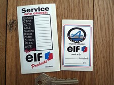 Alpine Renault ELF Oil Change