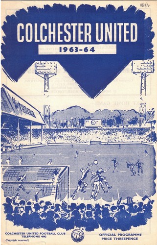 Colchester wrexham 1963 64 - v,