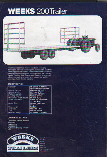 Weeks 200 bale - weeks,