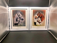 horse racing art print