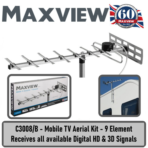 Maxview touring aerial kit - tv,