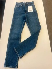 Pull&Bear Slim Mom Jeans Blue