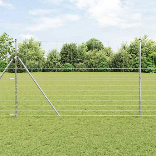 Field fence silver galvanised - field,