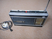 Grundig C2001 Automatic LW/MW/FM Portable Radio Cassette Player & Mains Lead