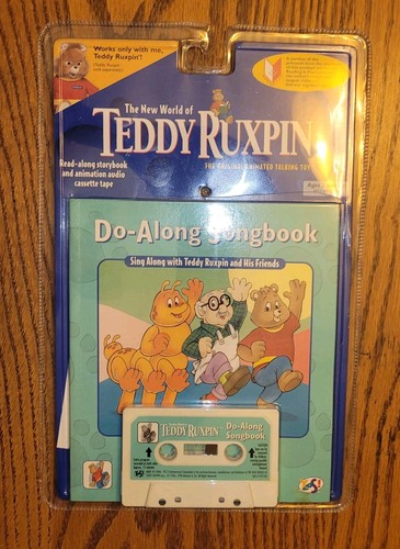 Vtg teddy ruxpin do along - vtg, do-along