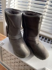 Sketchers Shape Ups Grey suede