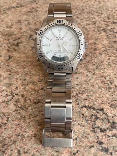 Lorus digital chronograph - lorus, digital/chronograph