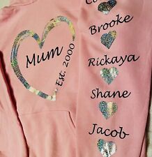 Mother’s Day/Nan/Unisex/Men/Womens Personalised Hoodie Gift/Special Occasion.