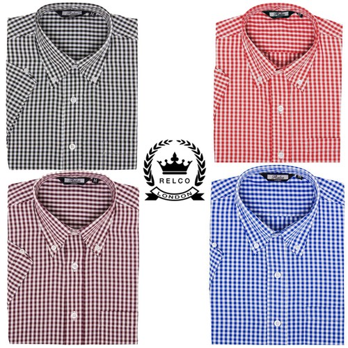 Relco men gingham check - relco, men’s