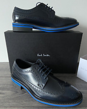 PAUL SMITH NAVY BLUE LEATHER