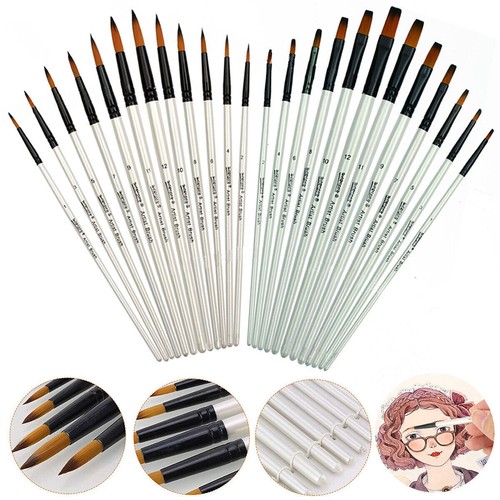 12pcs artist paint brush - paint, set