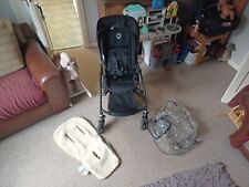 Bugaboo bee Pram Stroller with extras Rain Cover Wool Liner. 