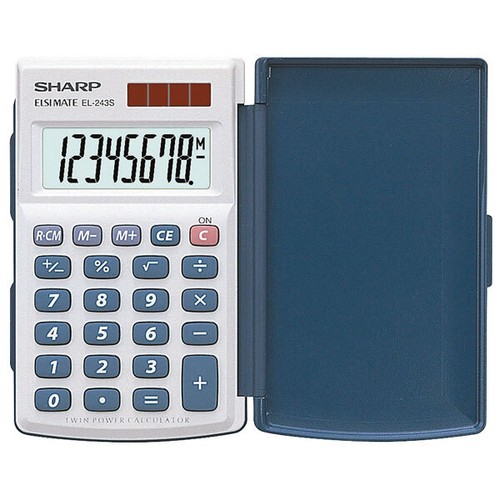 Sharp pocket calculator - pocket,