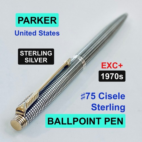 1970s parker 75 cisele - parker,