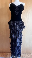 Jessica McClintock VTG Velvet