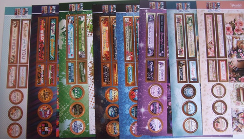 Hunkydory sheets bookmark - hunkydory,