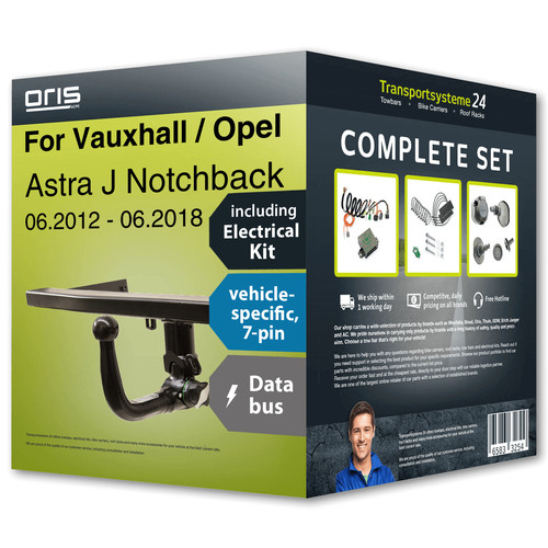 Towbar detachable for vauxhall - towbar,