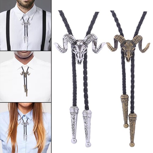 Goat western bolo tie cowboy - goat,