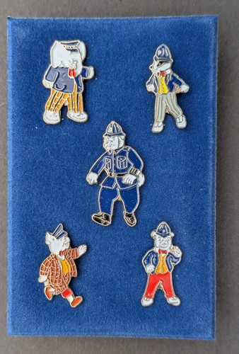 Rupert bear enamel - 5,
