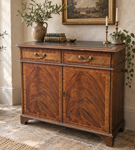Georgian style mahogany double - mahogany,