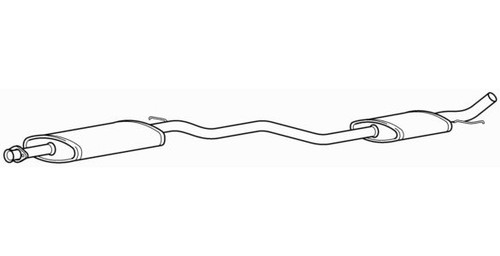 Quality centre exhaust - quality, middle