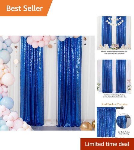 Luxurious 2ft 8ft royal blue - 8ft,