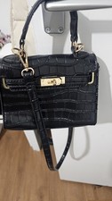 Black Croc Effect Mini Style