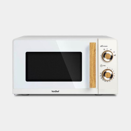 Fika cream wood microwave - wood,