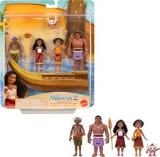 Disney Moana 2 - Canoe Crew Figure Playset