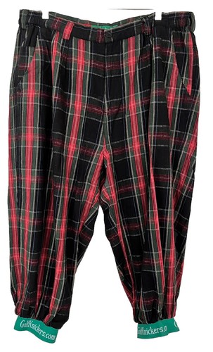 Golf knickers tartan plaid - 36,
