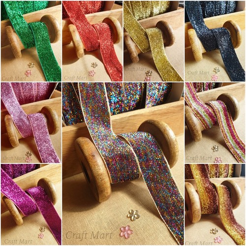 Trim shimmer flat tape ribbon - flat,