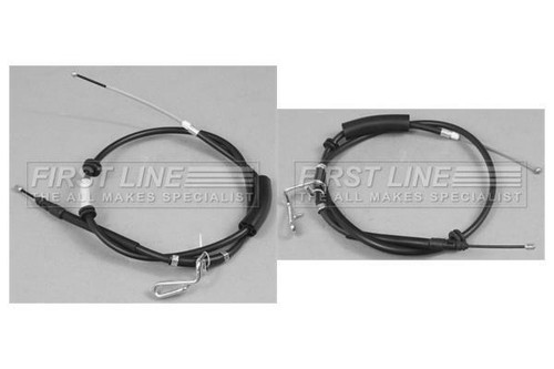 Pair hand brake cable - pair,