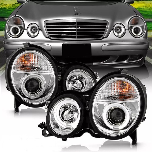 Headlights pair dual halo - pair,