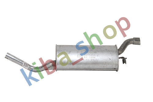 Exhaust system rear silencer - exhaust,