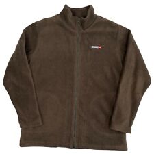 Millet Zip Up Fleece Soft Fluffy Lining Brown Size XL
