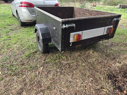 5ft single axle trailer - axle,