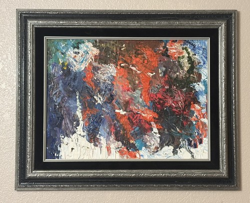 Abstract heavy impasto - abstract,