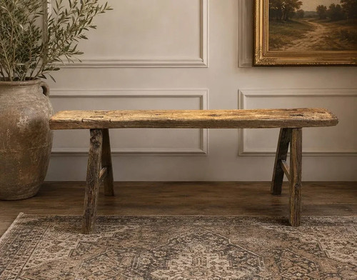 Antique wood farmhouse - antique,