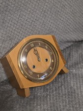 SMITHS 8-DAY CHERRY & WALNUT