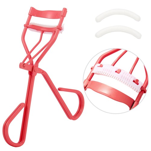 Eyelash curler builtin comb - curler,