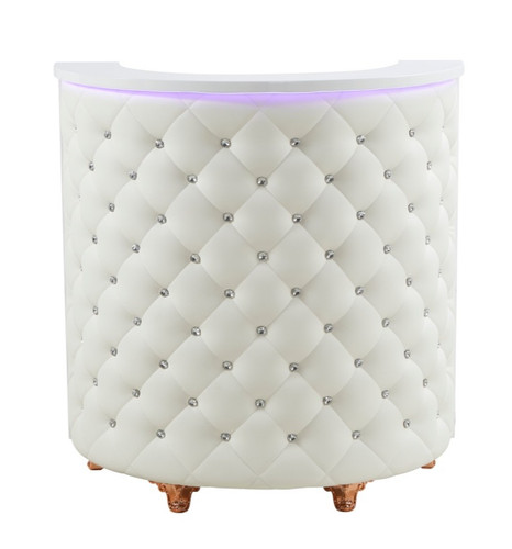 Reception desk white - desk, stylish