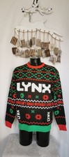 Lynx Deodorant "Xmas Isn't Xmas Without Lynx" Christmas Jumper Size L (XM13-6)