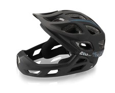 Full Face Bike Helmet XLC ALL MTN Downhill Mountain Bike Trail BMX 52-56cm Black