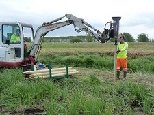 Field Fencing - HIRE Post Knocker / Driver / Rammer Digger Hire Norwich Norfolk