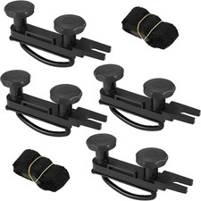 4PCS Stainless Universal Roof Box U-Bolt Clamps Car Van Mounting Fitting Kit UK