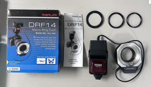 Marumi drf14c macro ring - ring, flash