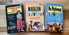 3 Nevil Shute 1st Edition Pan Paperbacks, 1960s. Very Good.
