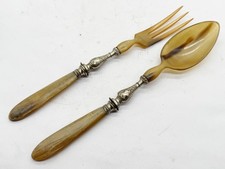 ANTIQUE HORN HANDLE SERVING